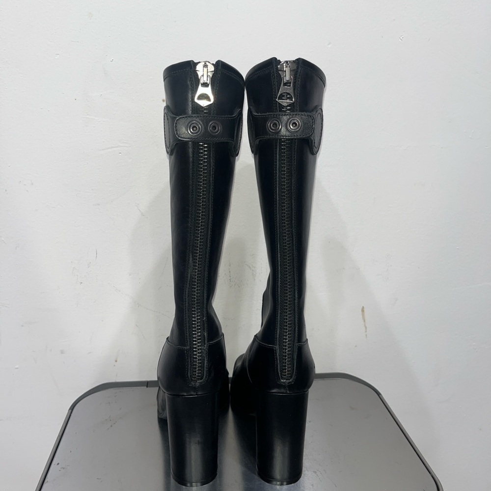 Acne Studios leather knee high boots - Picture 5 of 7